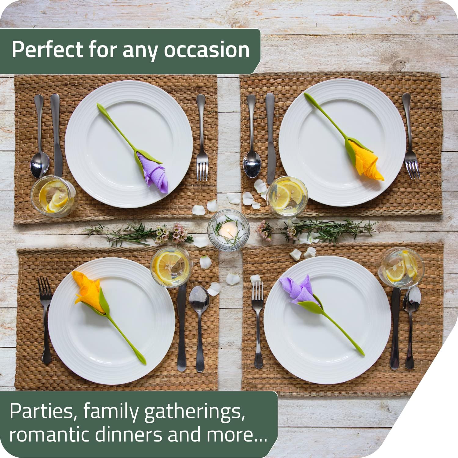1+1 FREE | BloomCraft – Instantly Transform Napkins into Impressive Flower Arrangements - Image 3