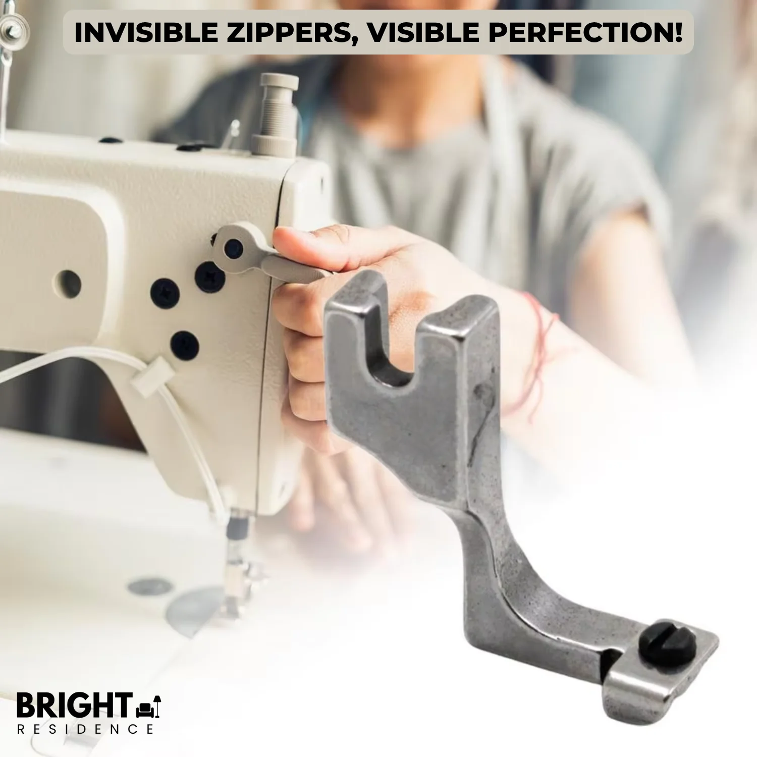 1+1 FREE | ZipFlex™ - Adjustable zipper foot sewing machine - Image 3