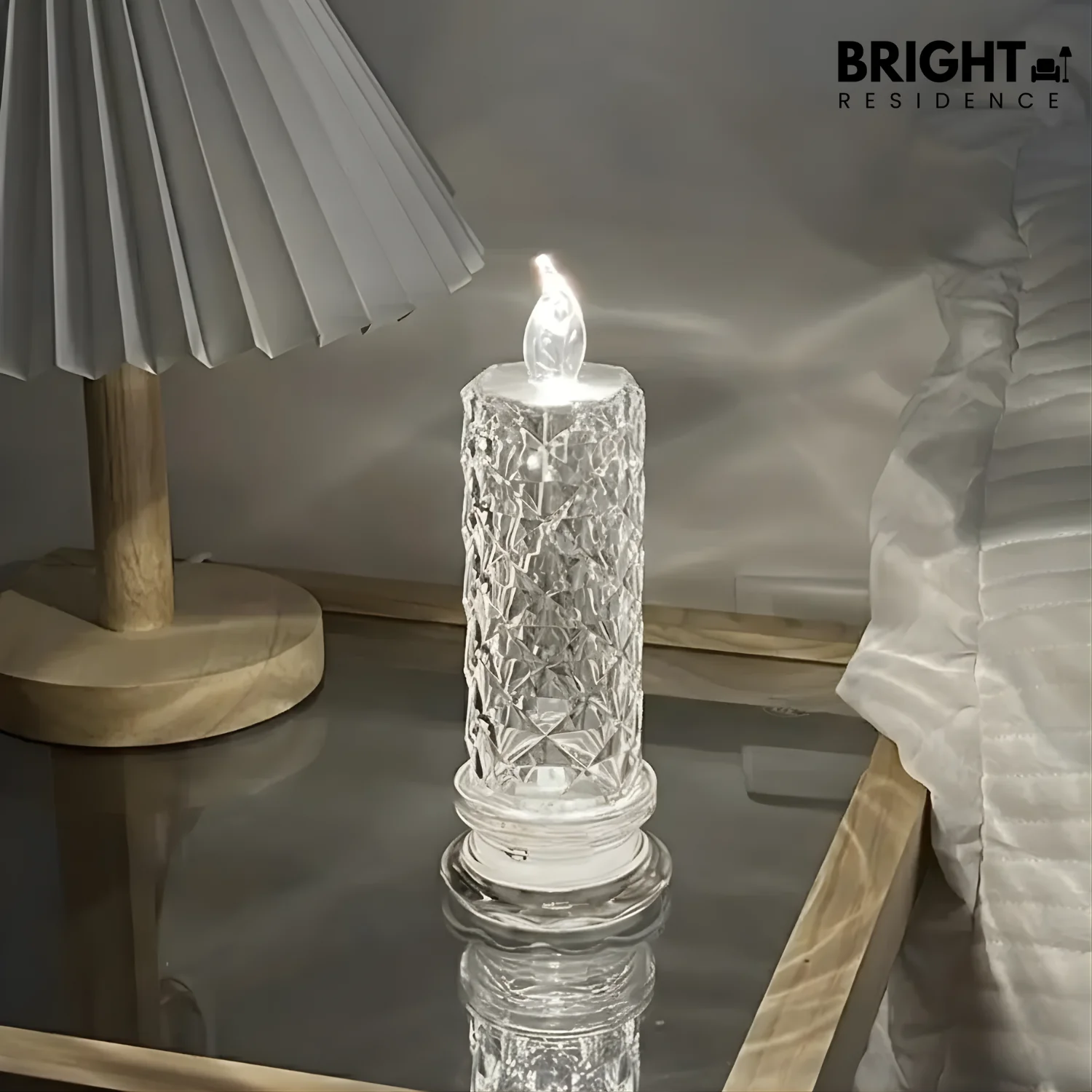 2+2 FREE | CrystalGlow – LED candles with sparkling crystal effect! - Image 8