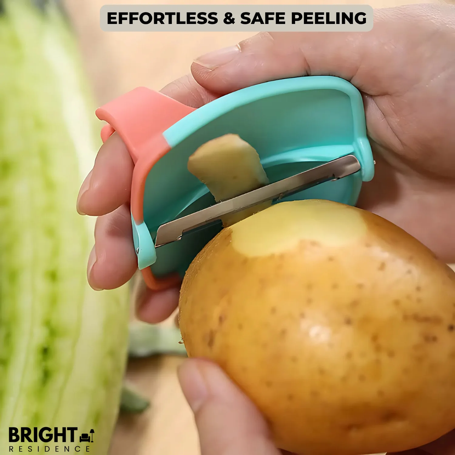1+1 FREE | PeelRing™ - Finger vegetable peeler set - Image 2