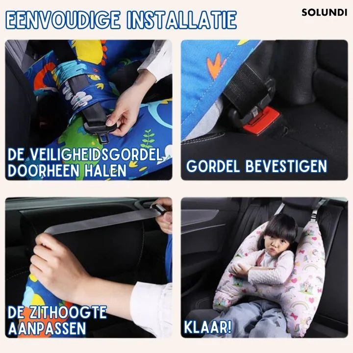50% OFF | ComfortJourney™ - Rear seat travel cushion for children in the car - Image 9