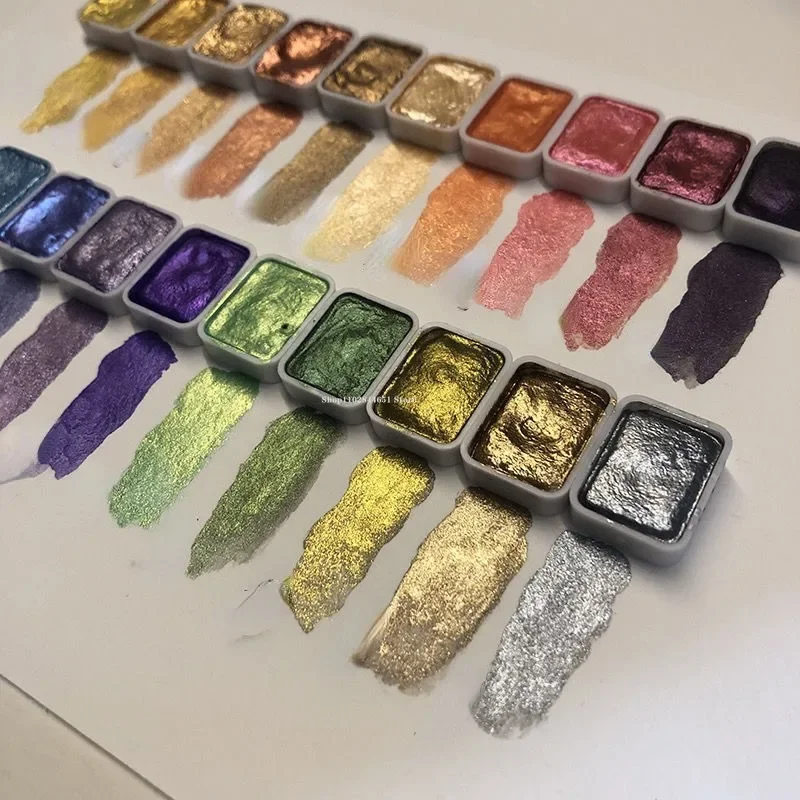 50% OFF | PearlScent - NEW EDITION - Powder Mineral Pearl Pigment Art Watercolor - Image 2