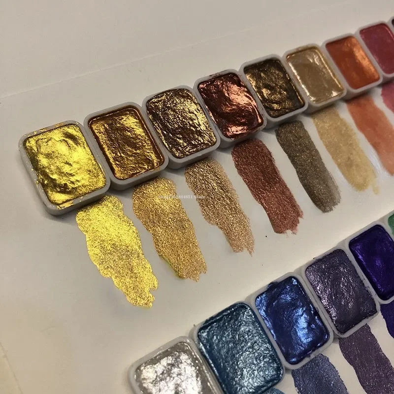 50% OFF | PearlScent - NEW EDITION - Powder Mineral Pearl Pigment Art Watercolor - Image 3