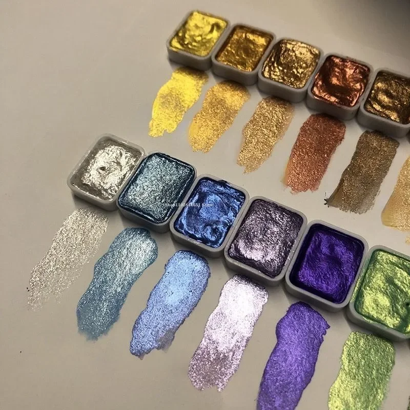 50% OFF | PearlScent - NEW EDITION - Powder Mineral Pearl Pigment Art Watercolor - Image 4