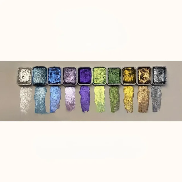 50% OFF | PearlScent - NEW EDITION - Powder Mineral Pearl Pigment Art Watercolor - Image 8