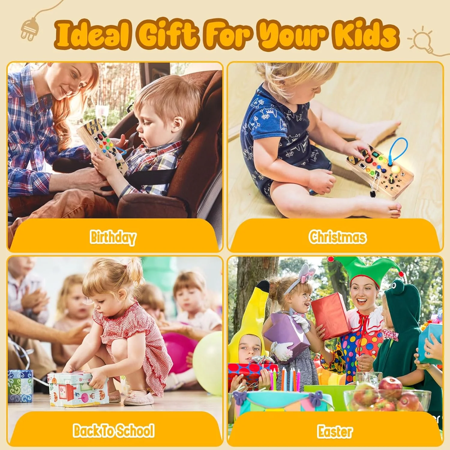 BrightNest - Keep Toddlers Engaged with Safe, Colorful Learning Board - Image 6