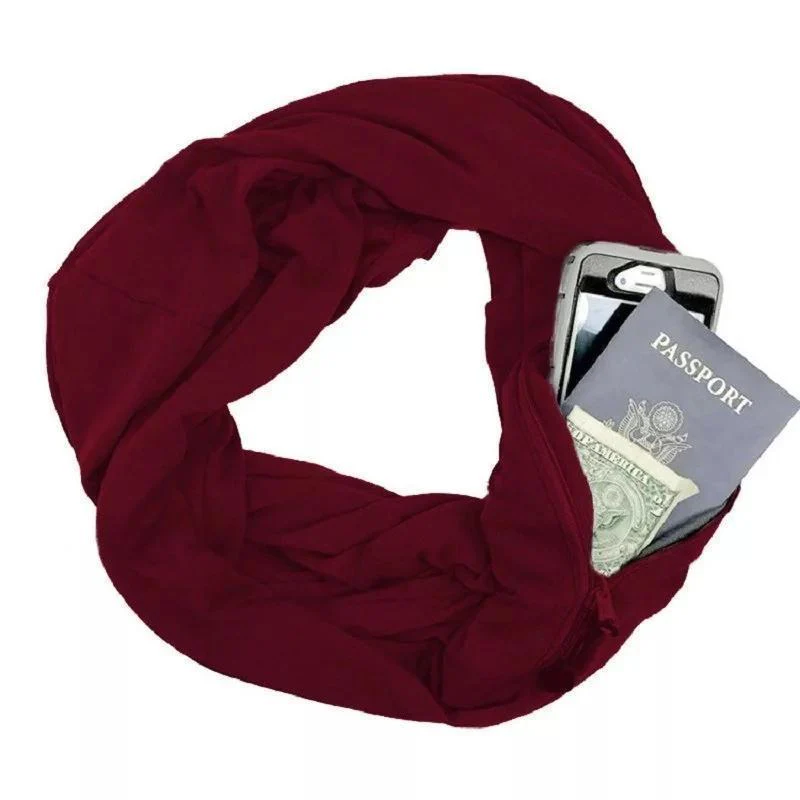 CozySafe – The Scarf with Secret Compartment for Warmth & Security - Image 15