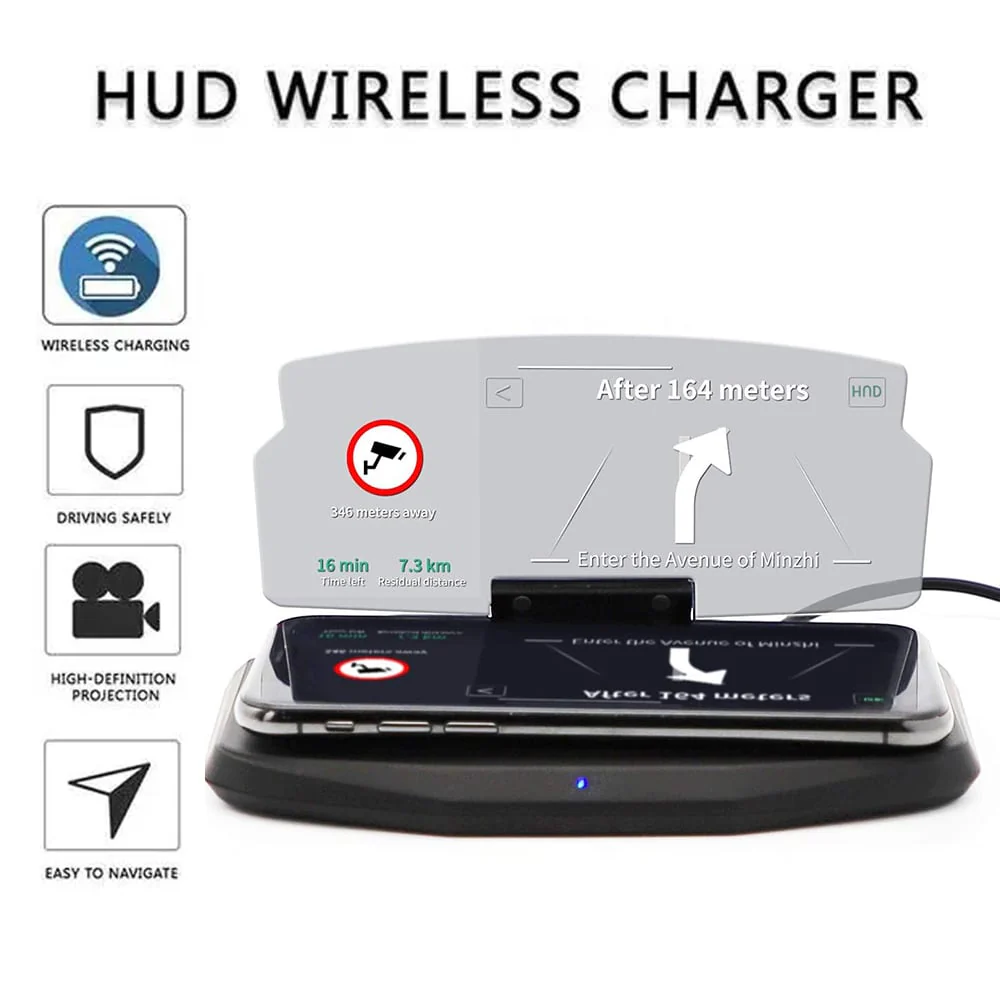 DriveSight – Stay Focused and Safe with Wireless Charging HUD - Image 9