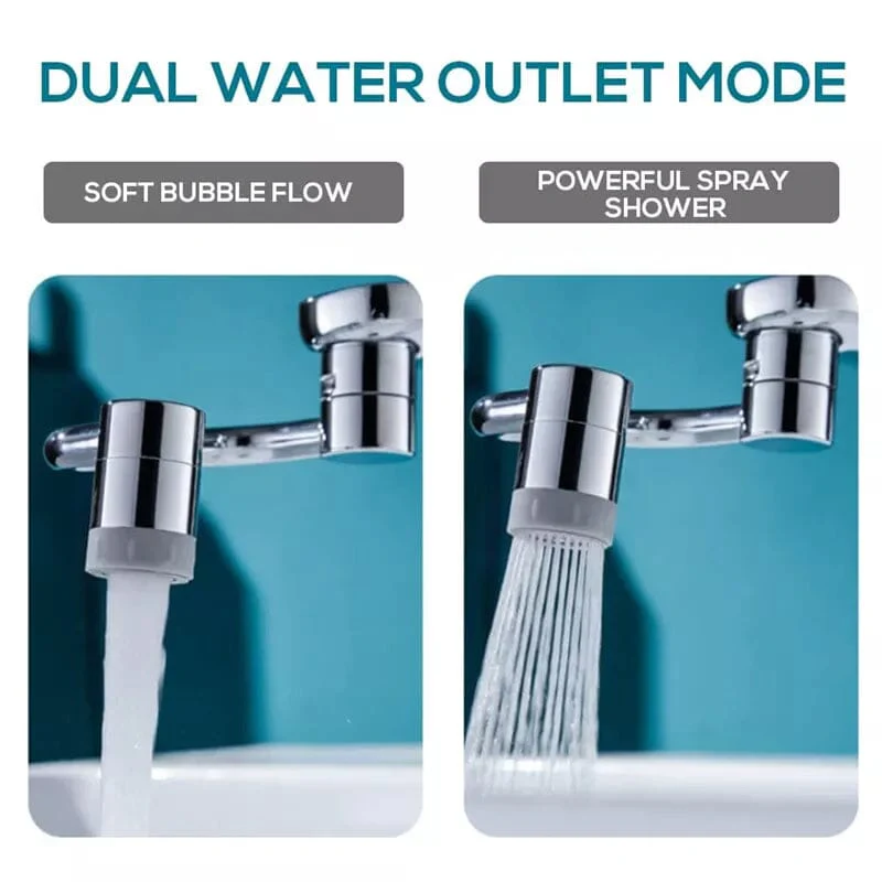FlexSplash - Ultimate 1080° Swivel Faucet for Perfect Water Control - Image 4