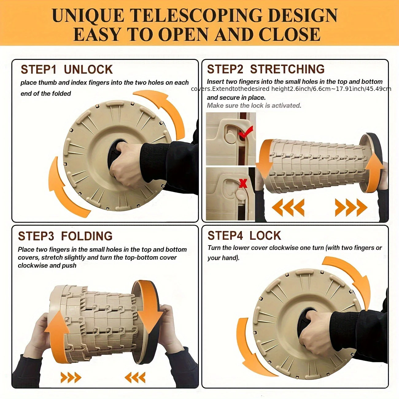 FoldAway - Ultimate Adjustable Comfort Seat for Anywhere, Ready to Use Immediately - Image 3