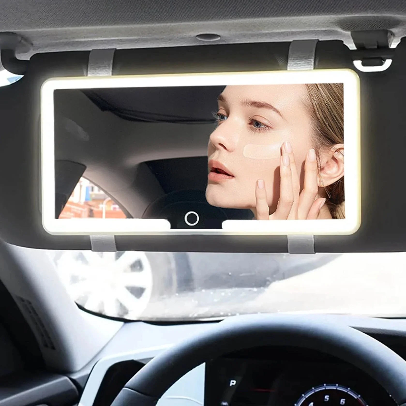 GlamRide – Your Perfect Makeup Mirror for On the Go
