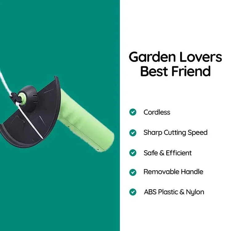 GrassPro - Cordless lawn trimmer for precise edges - Image 5