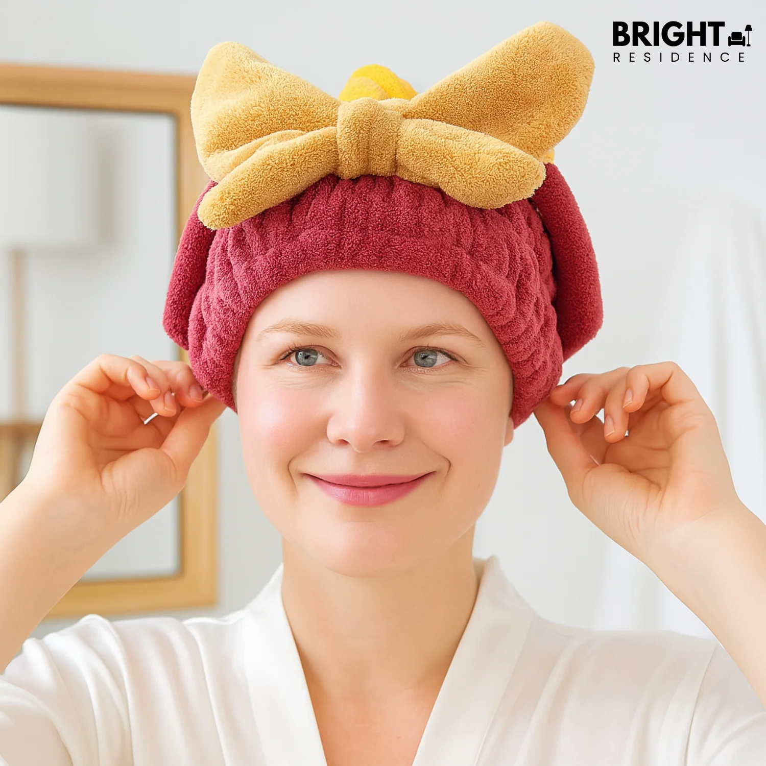 1+1 FREE | HairSoothe – Ultra-Absorbent Turban for Faster, Healthier Hair Drying - Image 6