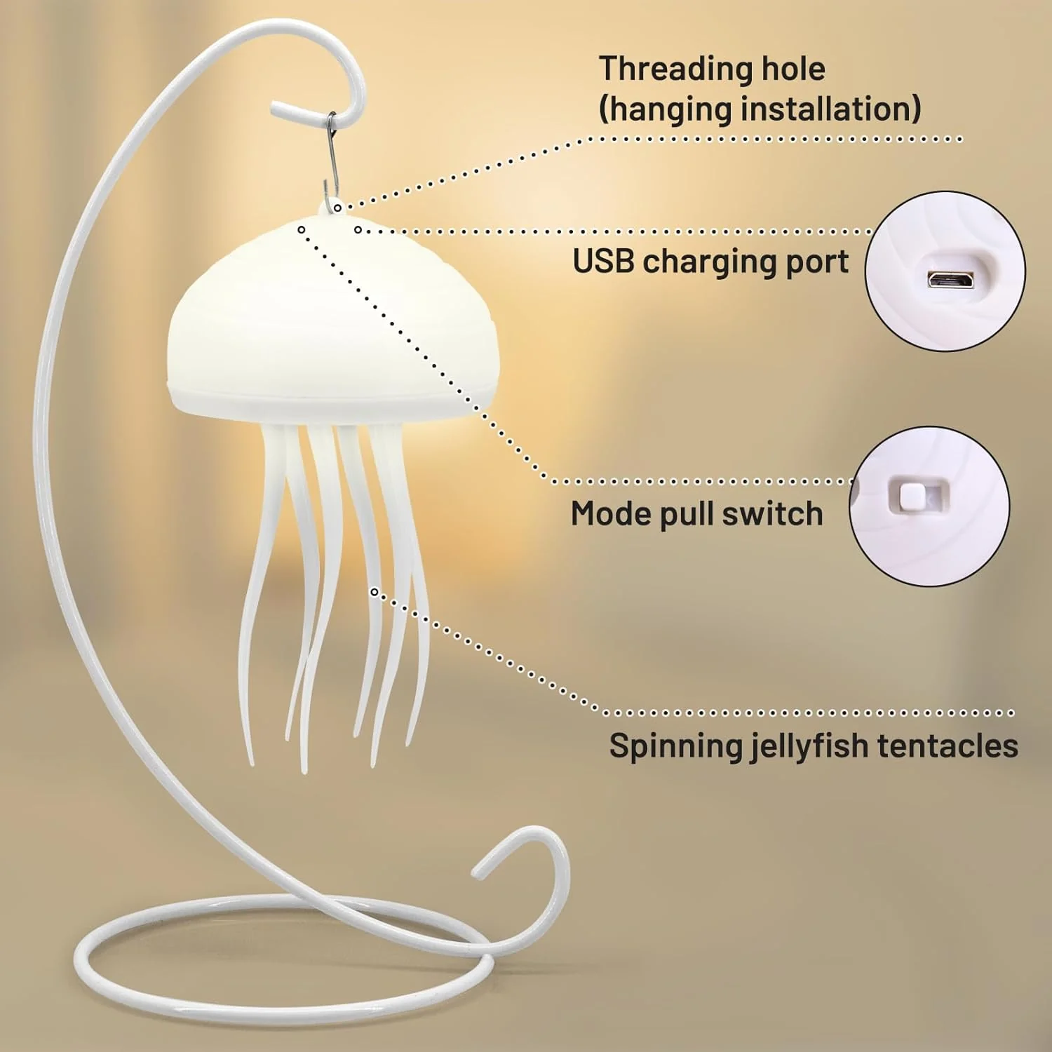 JellyLume – The Magical Jellyfish Night Light for Soothing Illumination - Image 6