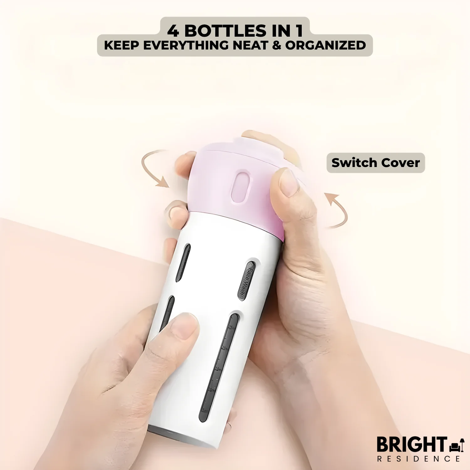 JetSetGo – 4-in-1 Dispenser Bottle for Stress-Free Travel! - Image 4