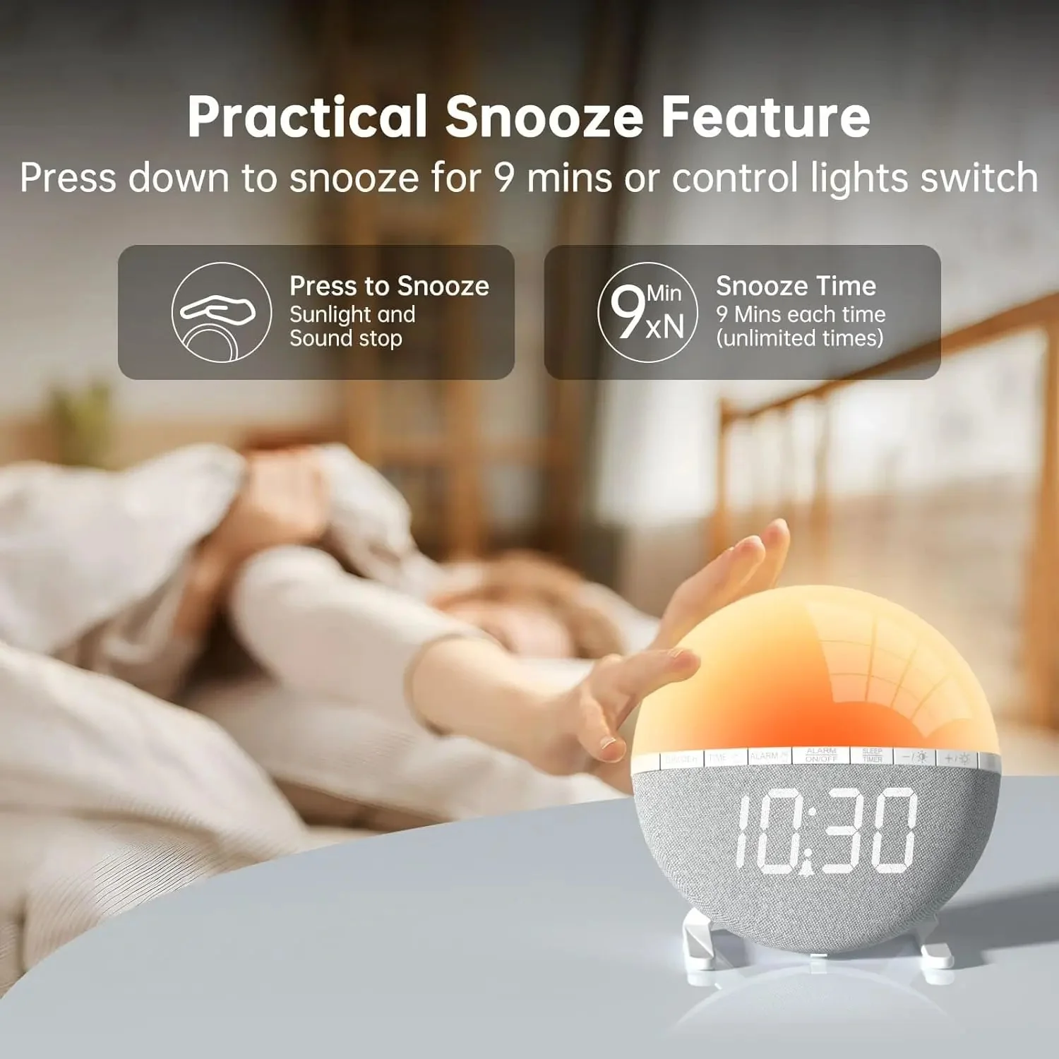 LumiRise – The Gentle Sunrise Alarm Clock for Restful Waking Up - Image 5