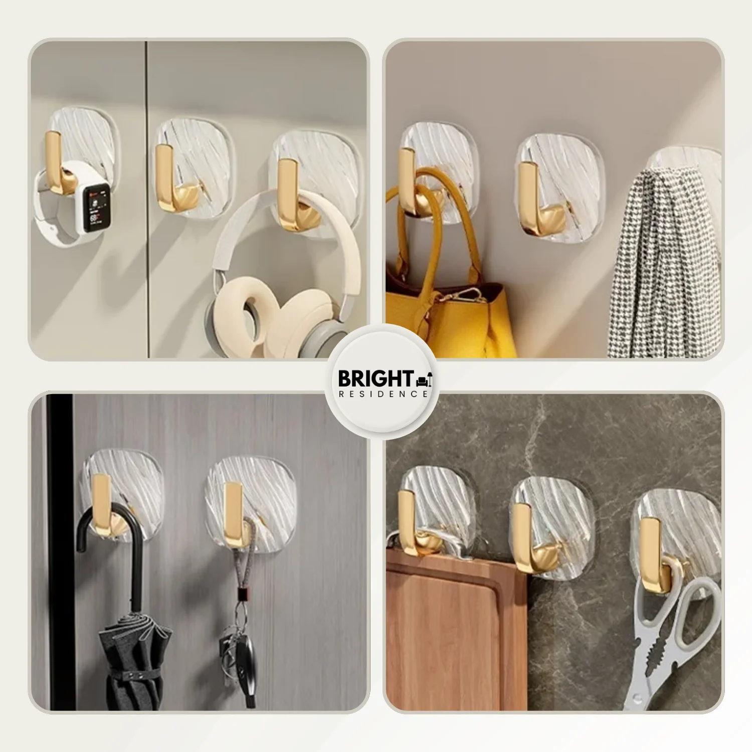 2+1 FREE | LuxHook – Strong hold without drilling, elegant design! - Image 5