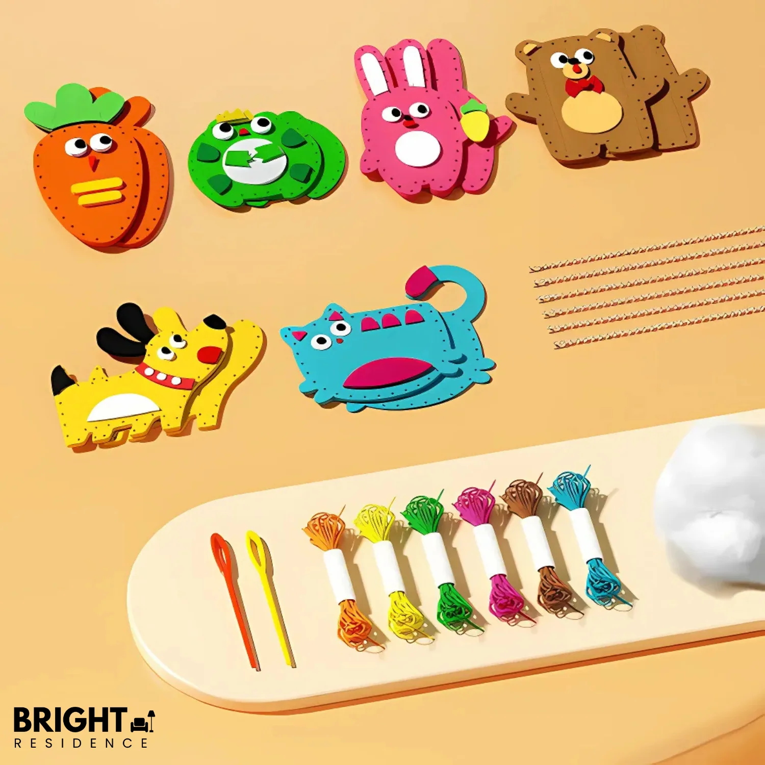 MagicStitch - Funny sewing kit with animals for children - Image 12
