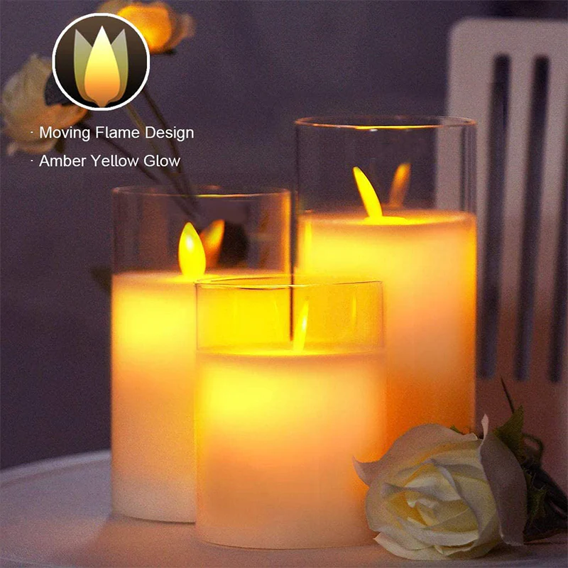 MerryCandle - Safe Cozy Atmosphere with Realistic Flameless Candlelight