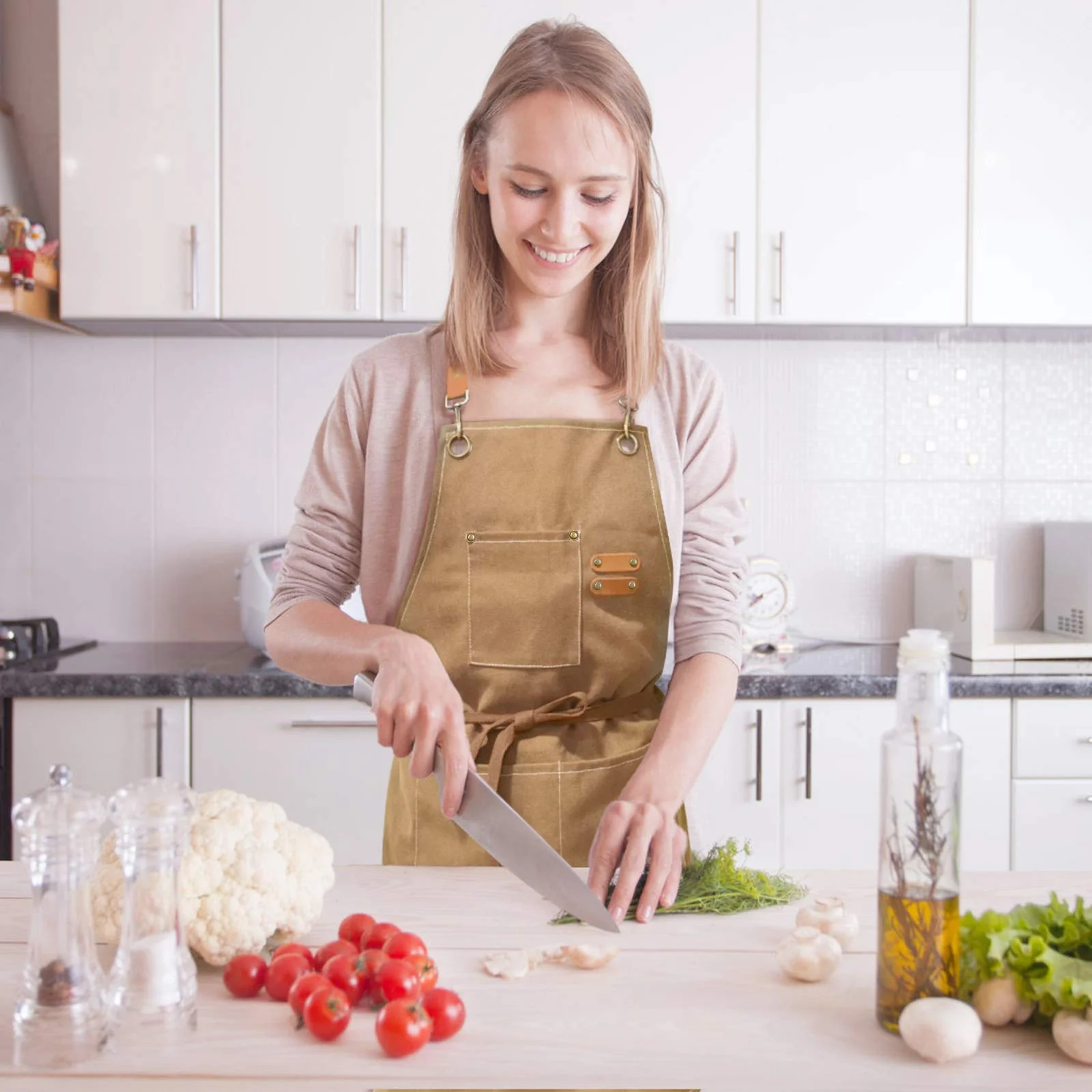 OrgaChef – Stay Clean and Organized with Durable Universal Apron Skirt - Image 3
