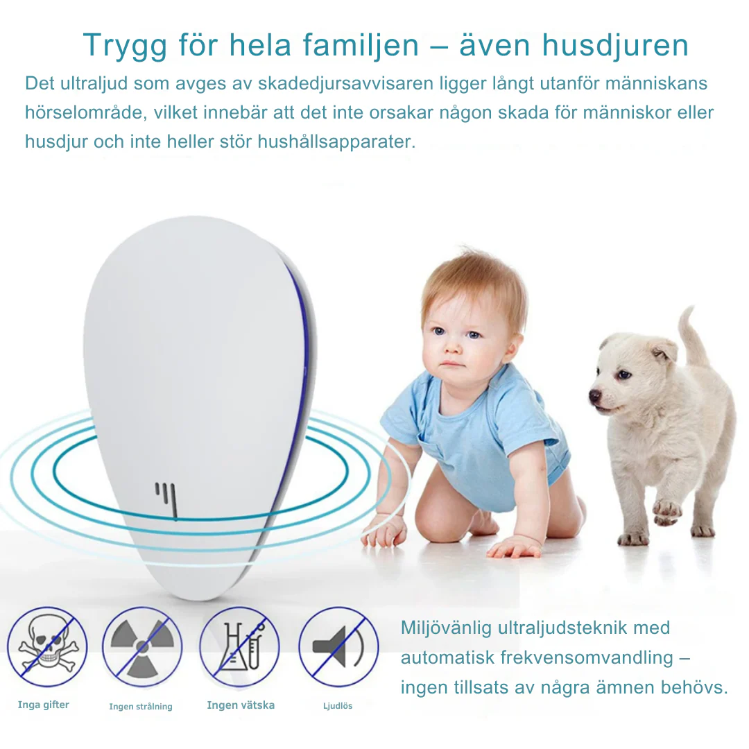 PestGuard Pro - Chemical-Free Ultrasonic Pest Control for Safe Homes - Image 7