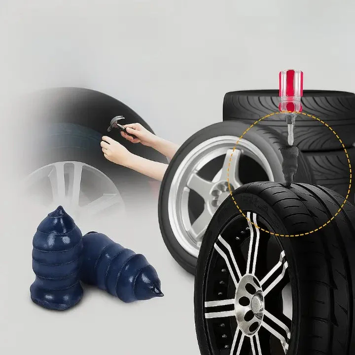 10+10 FREE | QuickSeal - Instant Tire Puncture Repair Anywhere, Anytime