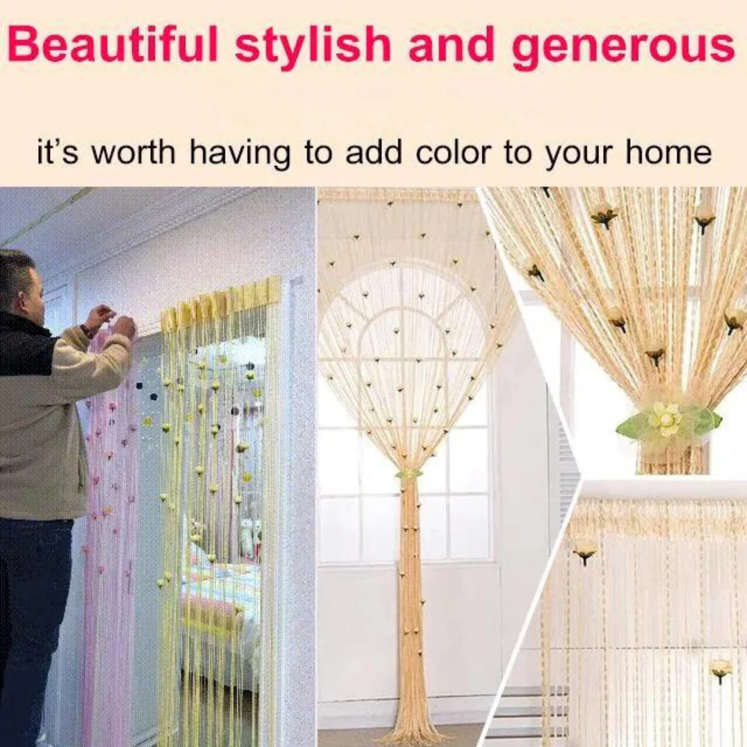 RoseVail - Transform Rooms with Elegant Curtains for Privacy and Easy Installation