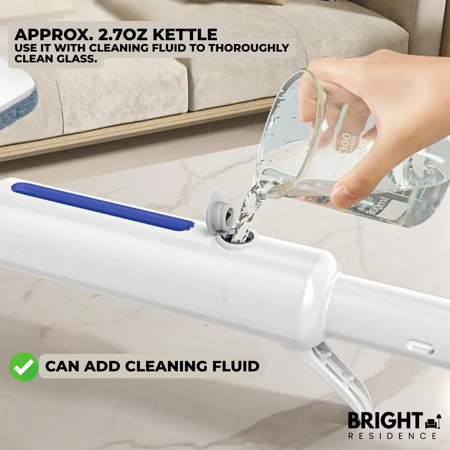 ShineSweep – The Ultimate Window Cleaner – Dual Blade, Spray & Reach - Image 5