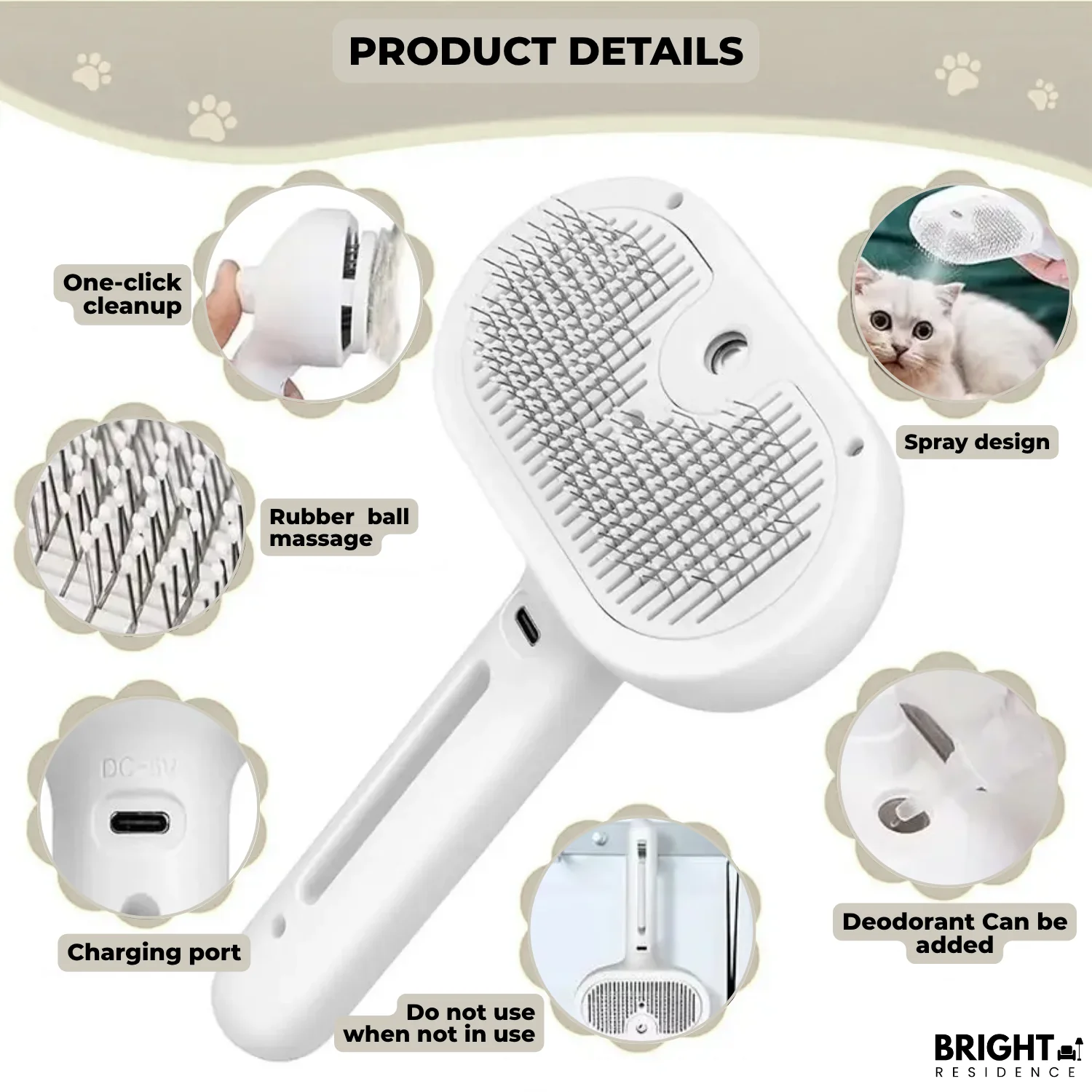 SteamCare – The Ultimate Steam Brush for Effortless Grooming - Image 2
