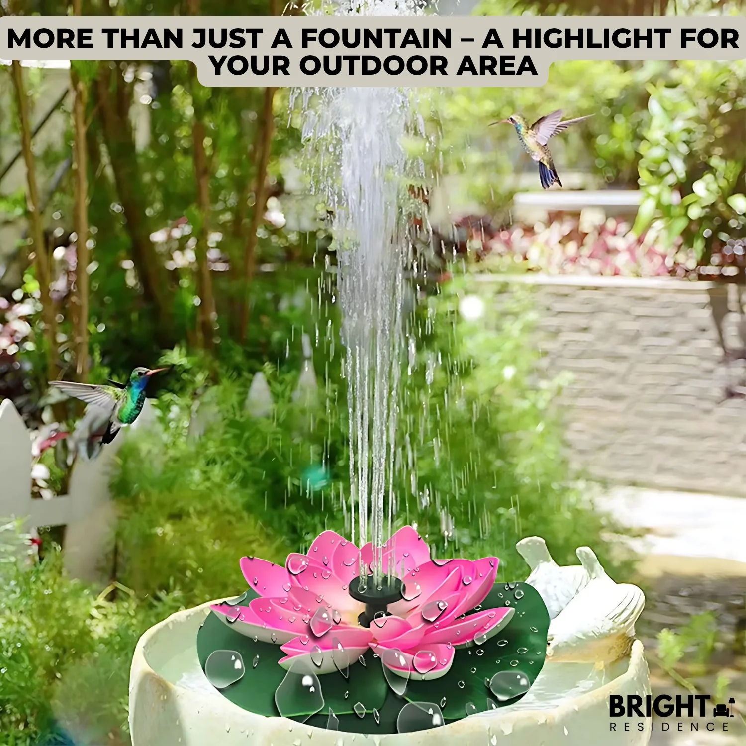 SunFlow™ - Magical solar fountain for your garden - Image 5