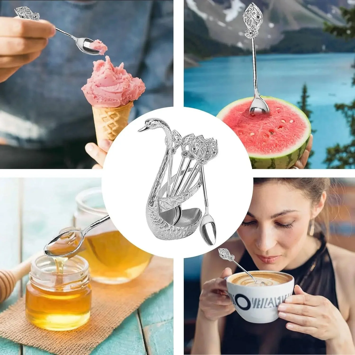Swanara – Enhance Every Coffee Enjoyment with Stylish Spoon Organization - Image 8