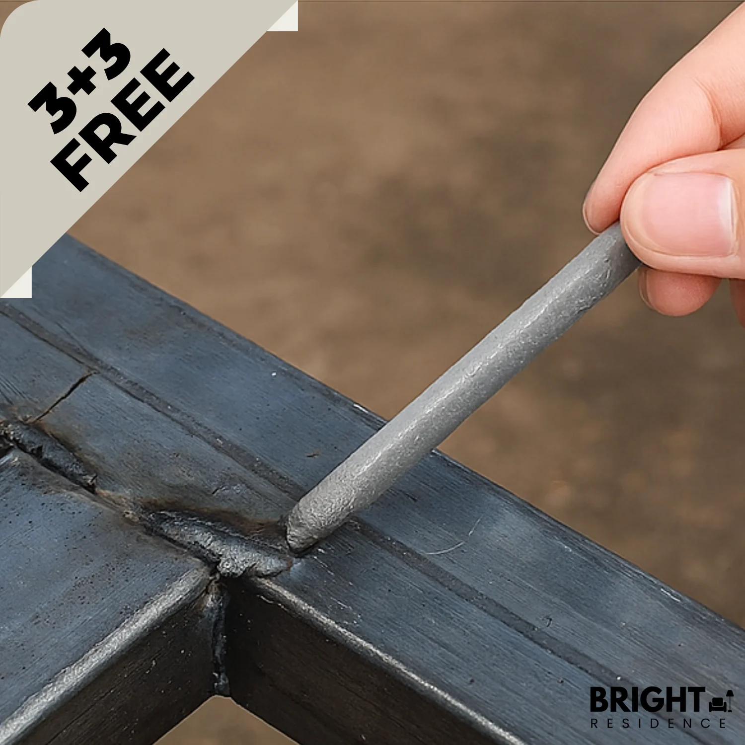 3+3 FREE | WeldMaster – The Ultimate Welding Rods for Quick and Strong Results